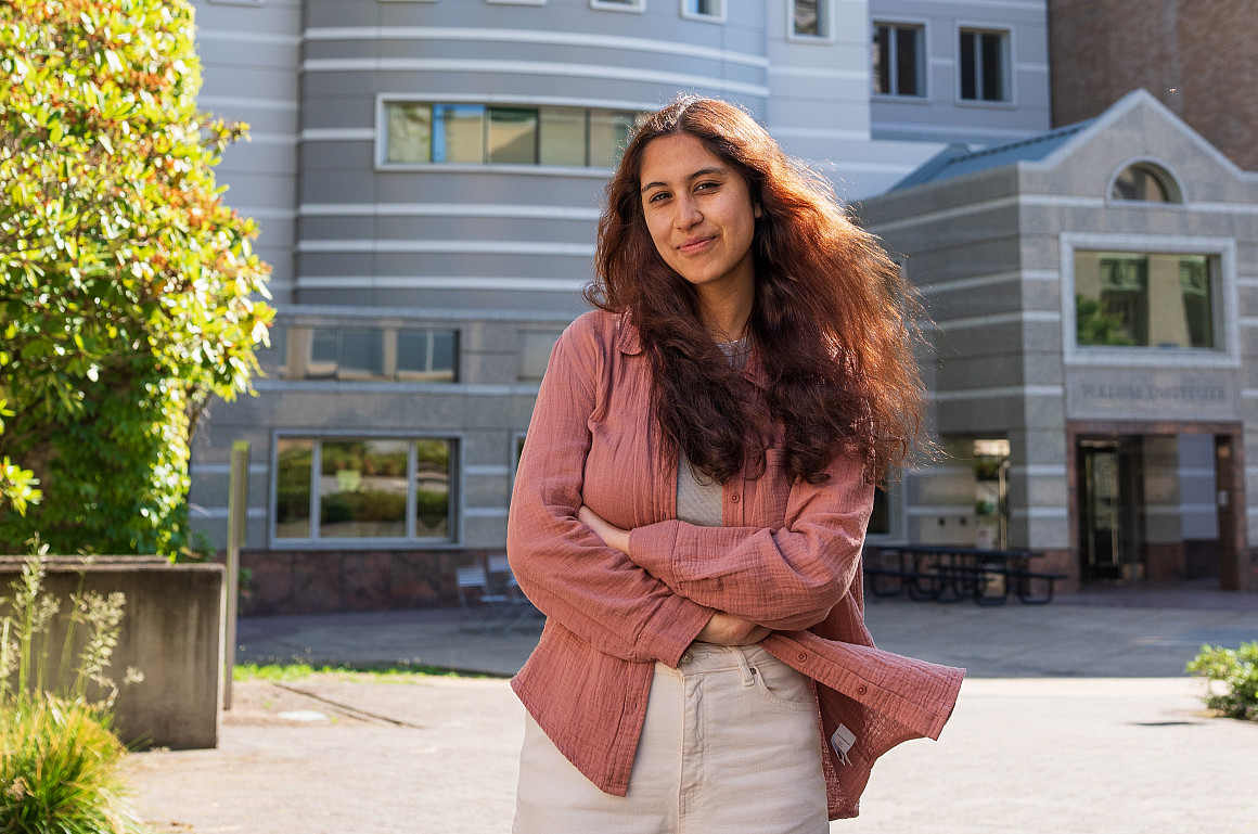 Due to uncertainty around student visas, Aaliya Mehnaz Ahmed '27 chose not to return home to Leh-Ladakh, India for summer break.