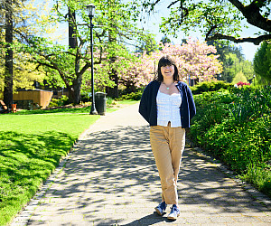 Abby Burke BA '26 believes her internship with Oregon Environmental Council has helped position her for a lifelong career in policy.