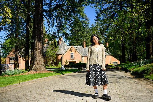 One of my favorite spots on campus is the Frank Manor House.