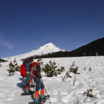 Students on a College Outdoors trip