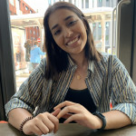 Stuti smiling.