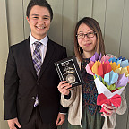 Taisei Summerhays and Satomi Newsome