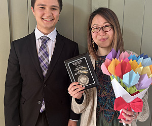 Taisei Summerhays and Satomi Newsome