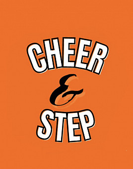 Cheer & Step logo.