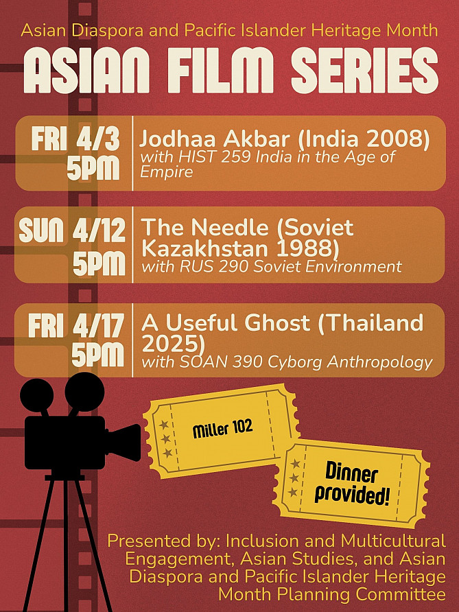 Asian Film Series Flyer