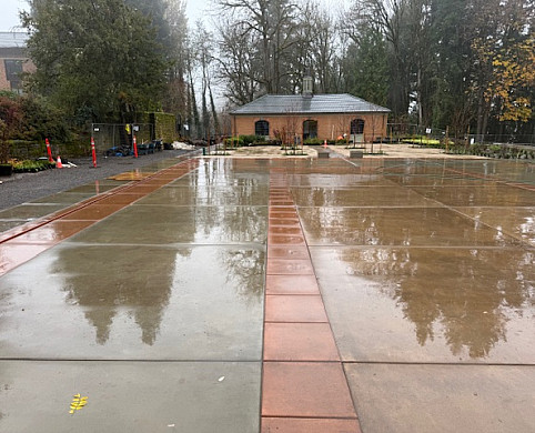 New Concrete after Renovation