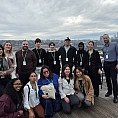 Students on a Career Trek in Seattle, Washington.