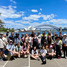    First Day in Sydney 
