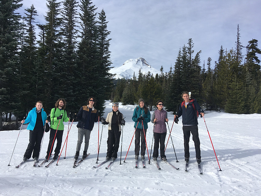 Cross country skiing