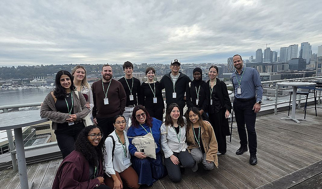 Students on a Career trek in Seattle