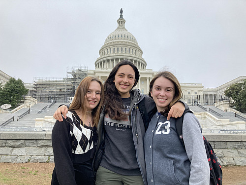 Alternative Breaks participants support food justice projects with community partners in Washington D.C.
