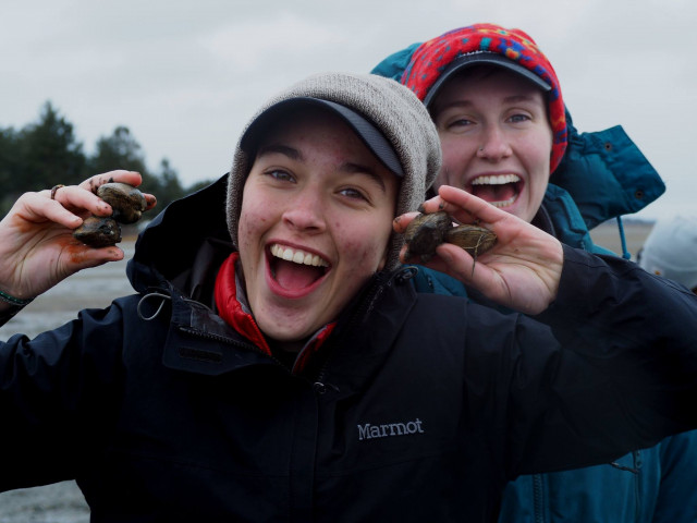 ENVS 330 field trip to Willapa Bay - Spring 2017.
