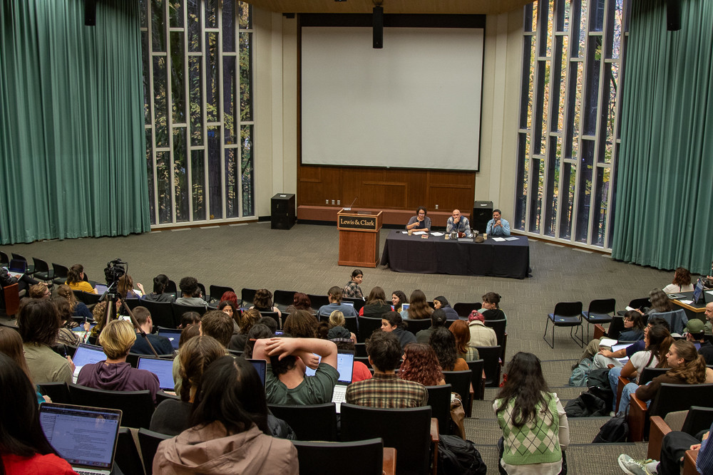 L&C professors Diana Leonard, Joel Martinez, and Mitch Reyes discuss race, ethnicity, and labor in the rise of artificial intelligence