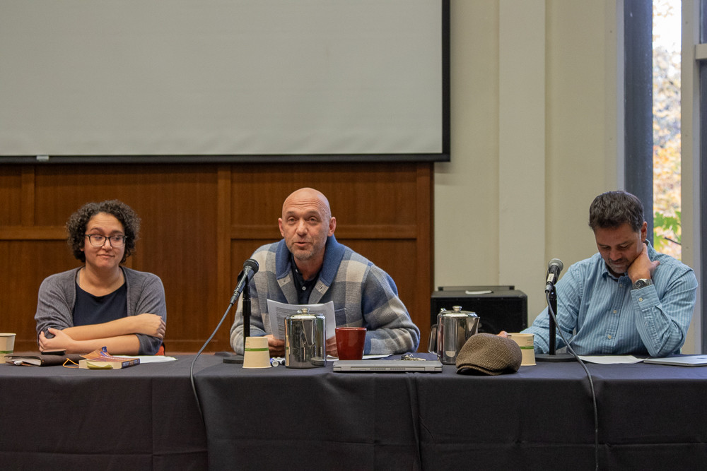L&C professors Diana Leonard, Joel Martinez, and Mitch Reyes discuss race, ethnicity, and labor in the rise of artificial intelligence