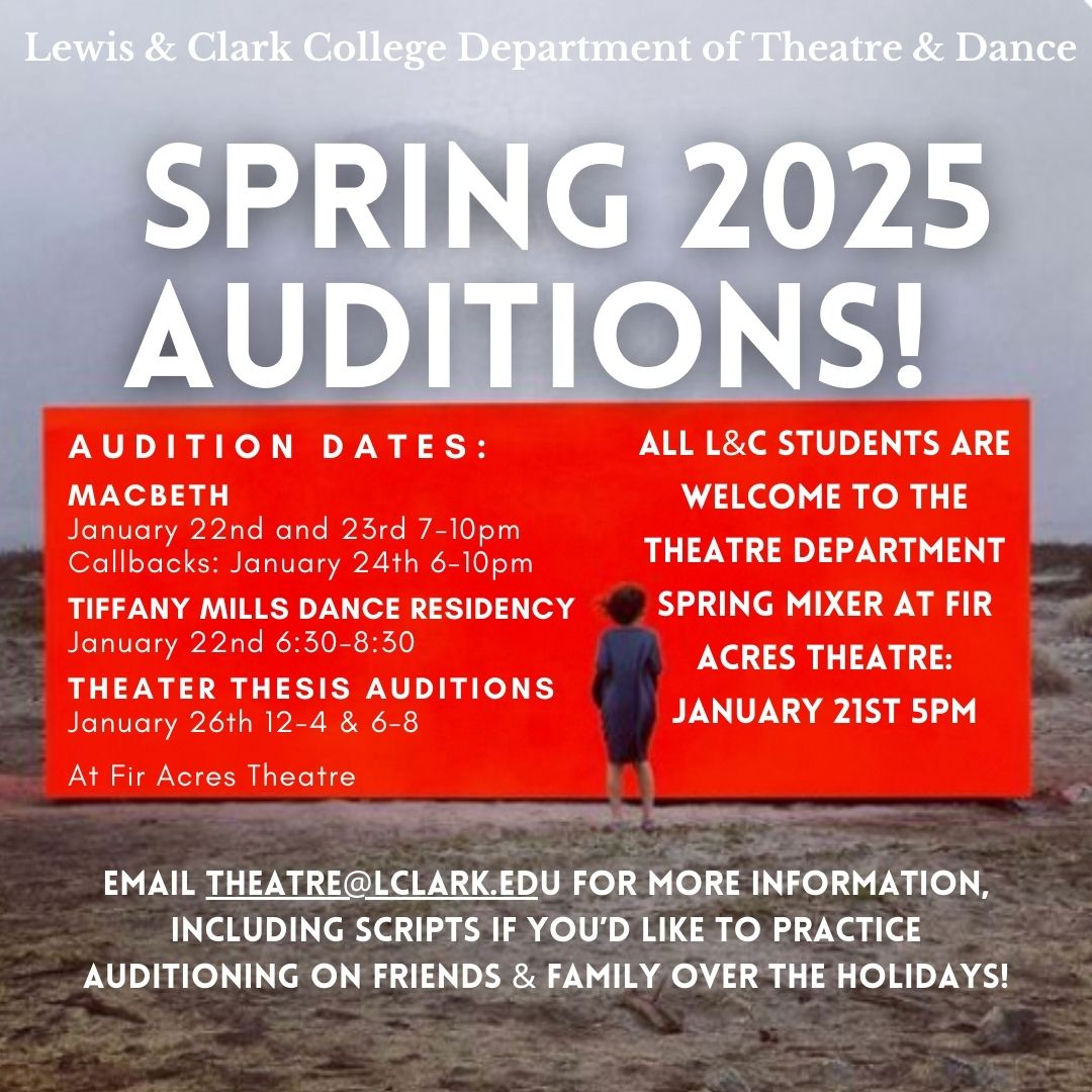 Spring 2025 Auditions