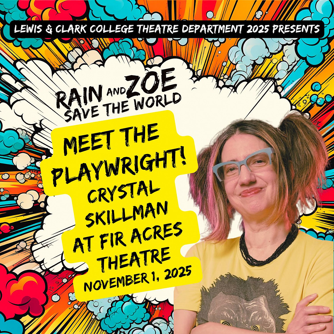 Rain and Zoe Playwright Talkback November 1