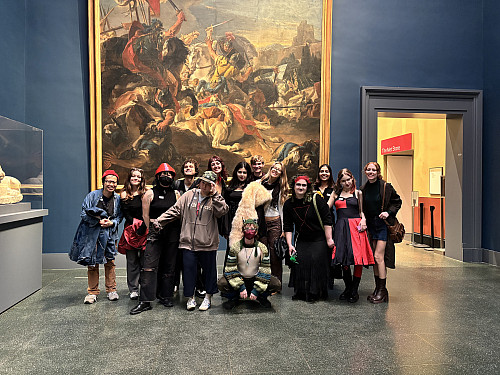 Lewis & Clark NYC Students at the Met