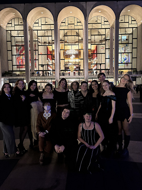 Lewis & Clark students in NYC Fall 2025