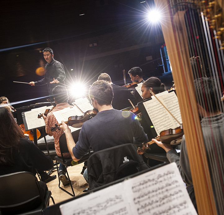 70% of L&C students are involved in the arts, including our dynamic orchestra