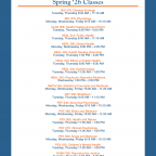 Spring 2026 HEAL Courses