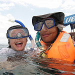 Students on an overseas program.