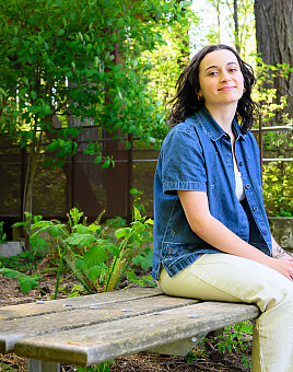 Double sociology/anthropology and theatre major Davis has found that empathy is a through line in both areas of study.