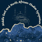Blue sticker for the symposium