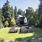 Entering class on the Glade.