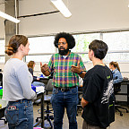 Assistant Professor of Chemistry JP Gourdine's research has been funded by an NSF grant, which enables paid research experiences for six ...