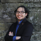 ASLC President and newly named Rangel fellow Mikah Bertelmann '21.