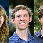 Emma Falk BA '26, Jack Waite BA '23, and Finn Watson BA '26 earned recognition from the National Science Foundation Graduate Research Fel...