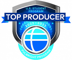 Fulbright Student Program Top Producer badge