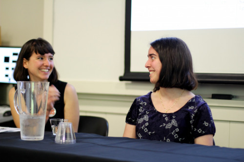 2015 award winners, Annabel Saliba Carroll and Emma Post