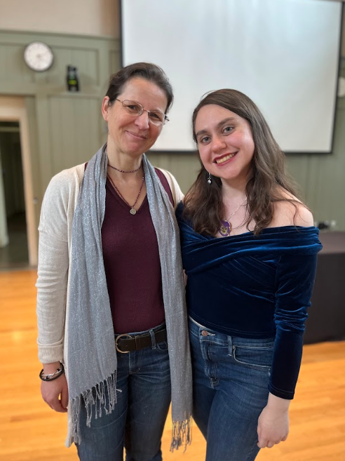 2023 Award recipient Jillian Jackson (right) and recommender Isabelle DeMarte (left)