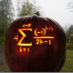 A very smart pumpkin!