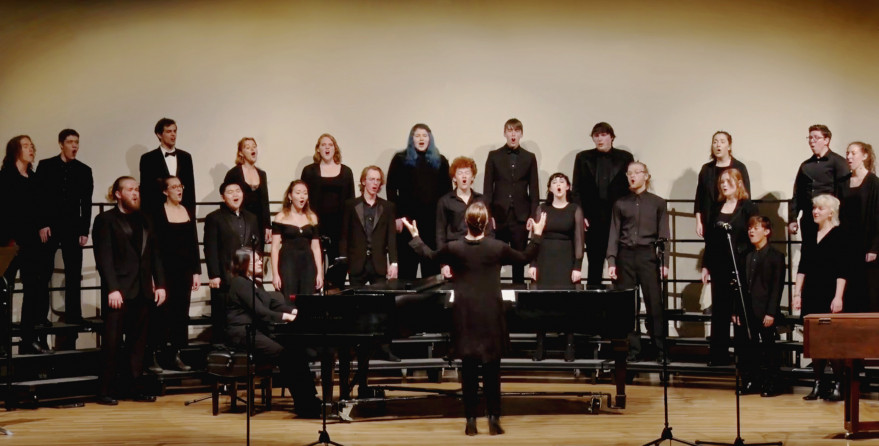 Cappella Nova in performance...