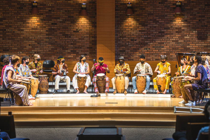 Ghanaian Music Ensemble led by Alex Addy
