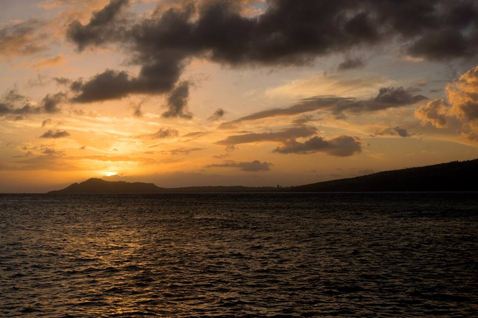 Sunset at Diamond Head