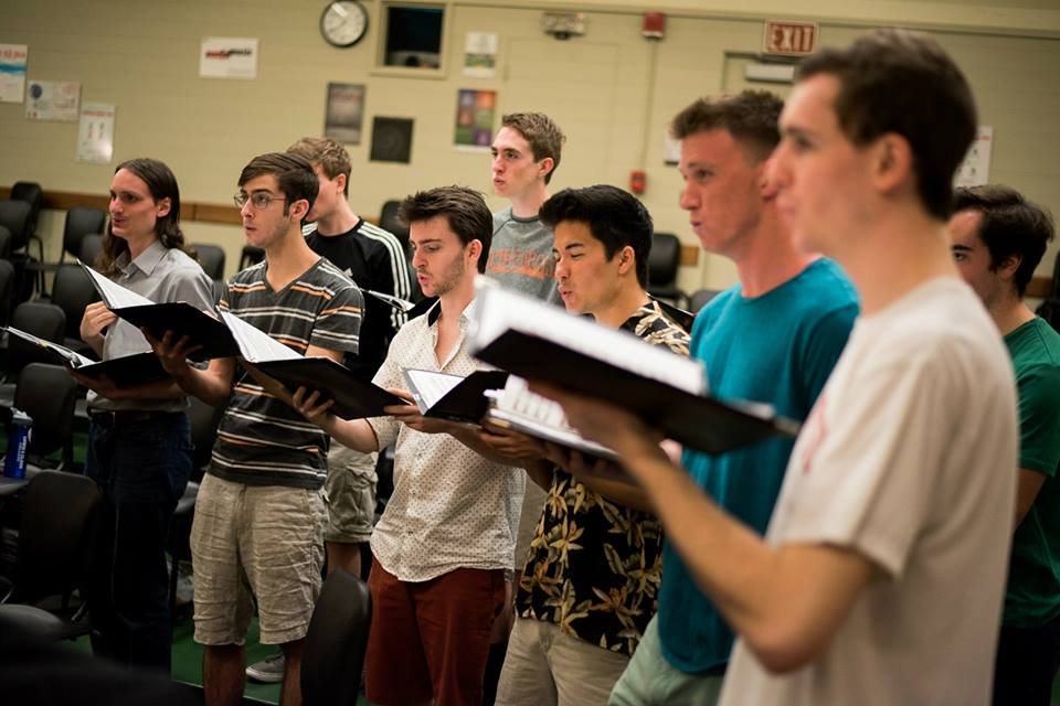Choir rehearsal at University of Hawai'i